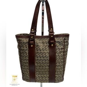 Fendi Zucchino tote bag